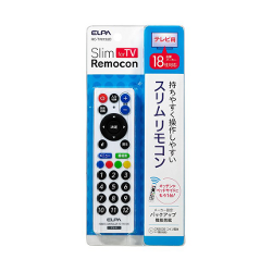 朝日電器 ELPA スリムリモコン RCTV013UD